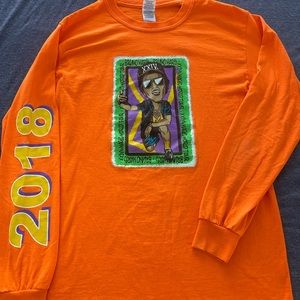 Bruno Mars Authentic Long Sleeve Merch (2018 24k)